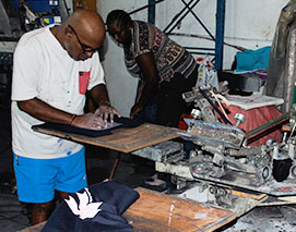 Screen Printing Factory